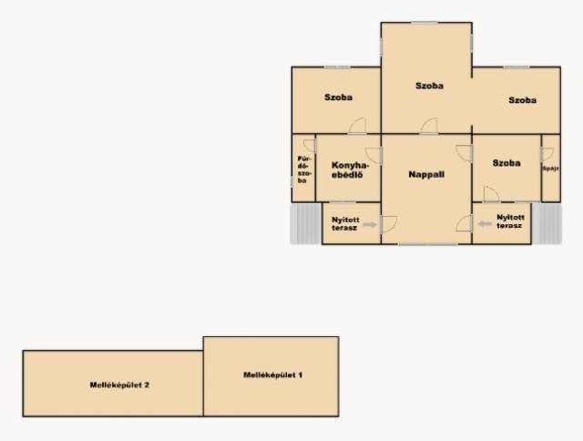 IZSÁKON, 140 m2-es, FELÚJÍTANDÓ HÁZ ELADÓ! - Izsák - Eladó ház, Lakás 6