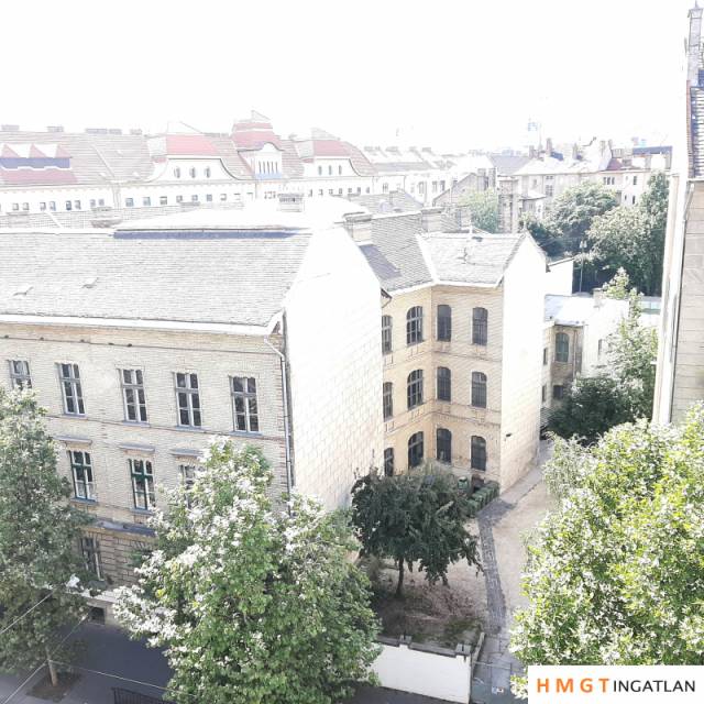 Iroda vagy lakás céljára is kiadó liftes jó házban egy erkélyes felújított 122 nm-es polgári lakás. - Budapest IX. kerület, Rehabilitációs terület IX. ker. Mester utca - Albérlet, kiadó lakás, ház 0