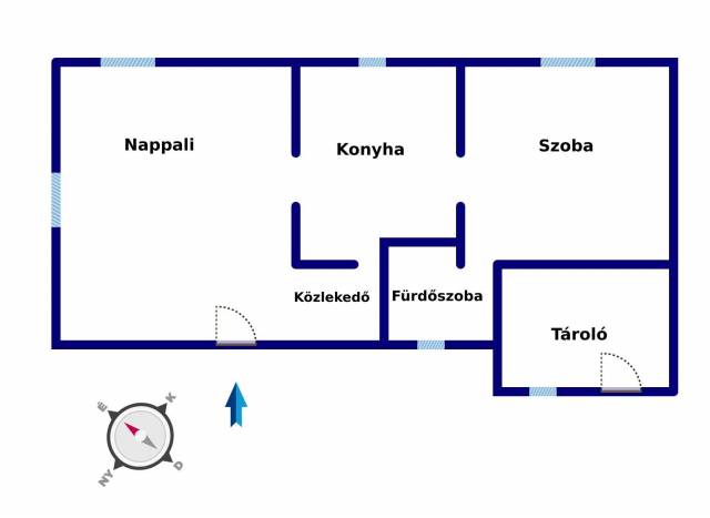 Eladó 65 m2-es családi ház Pápateszér, Tekse utca - Pápateszér, Tekse utca - Családi ház 8