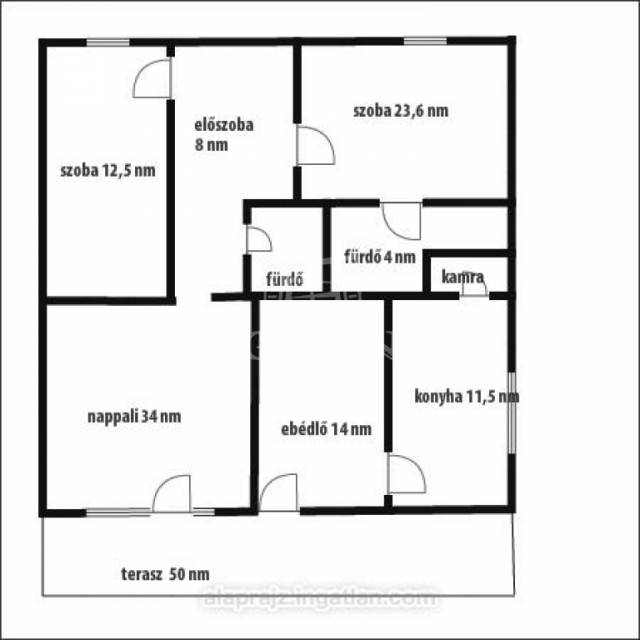 Eladó családi ház Komárom, 225nm, 75.000.000Ft - Egyedi birtok - Komárom, Egyedi birtok - Eladó ház, Lakás 1