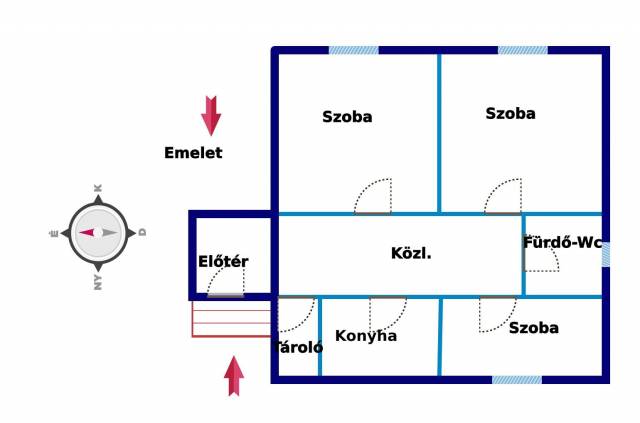 Eladó 140 m2-es családi ház Pécs, Pázmány Péter utca - Pécs, Pázmány Péter utca - Családi ház 17