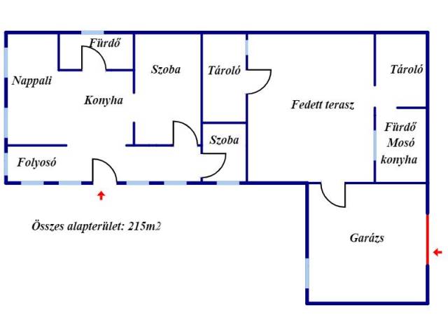 Eladó 215 m2-es családi ház Sárospatak, Külváros - Sárospatak, Külváros - Családi ház 0