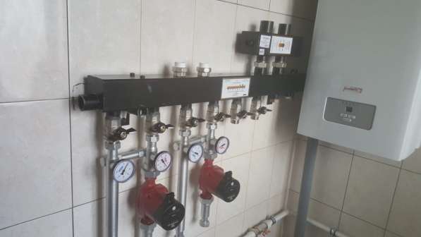 Монтаж систем отопления и водоснабжения в Клине фото 5