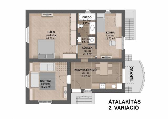 Eladó 90 m2-es családi ház Budapest XVIII. kerület - Budapest XVIII. kerület - Eladó ház, Lakás 15
