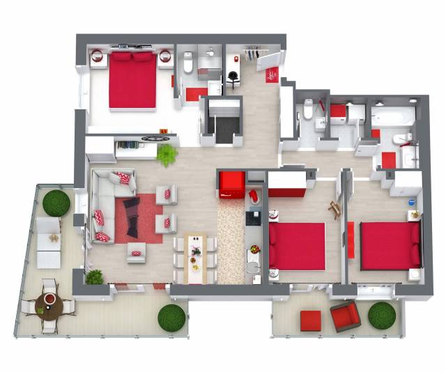 Eladó 11. kerületben új építésű, 4 szobás, duplakomfortos lakás 2 db erkéllyel! - Budapest XI. kerül - Budapest XI. kerület, Gazdagrét - Eladó ház, Lakás 0
