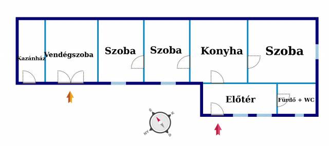 Eladó 90 m2-es családi ház Kiskunfélegyháza - Kiskunfélegyháza - Családi ház 1