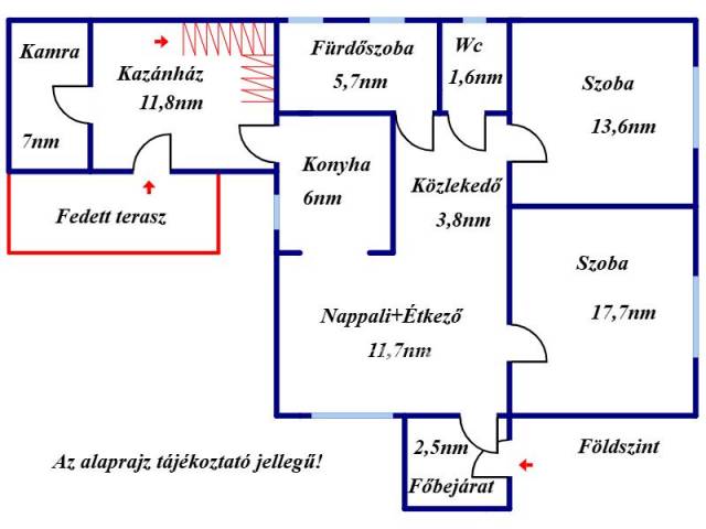 Eladó 148 m2-es családi ház Kisújszállás, Csendes - Kisújszállás, Csendes - Családi ház 10