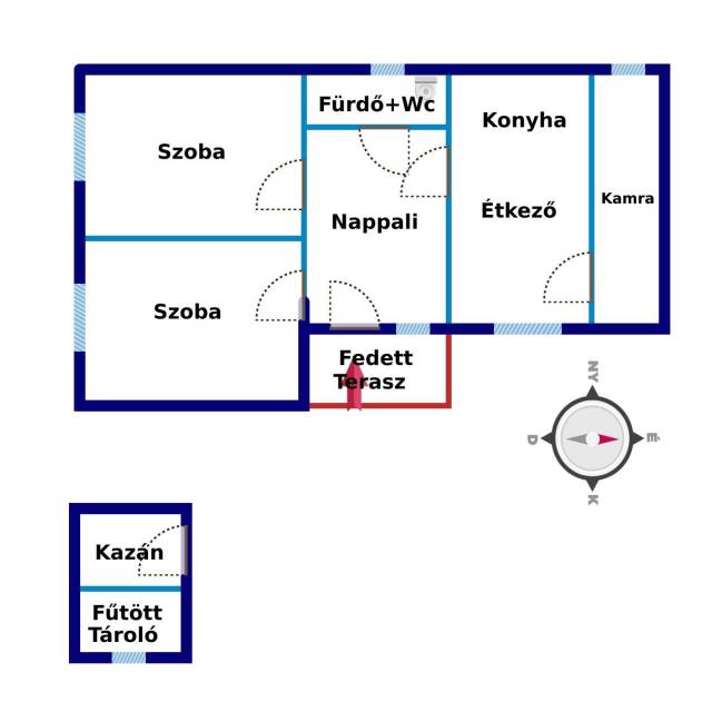 Eladó 91 m2-es családi ház Szakoly - Szakoly - Eladó ház, Lakás 7