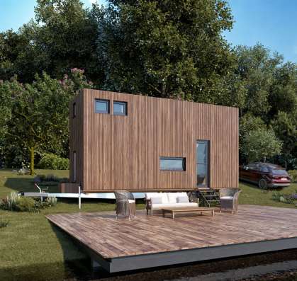 Дом на колесах Tiny House Тайни Хаус