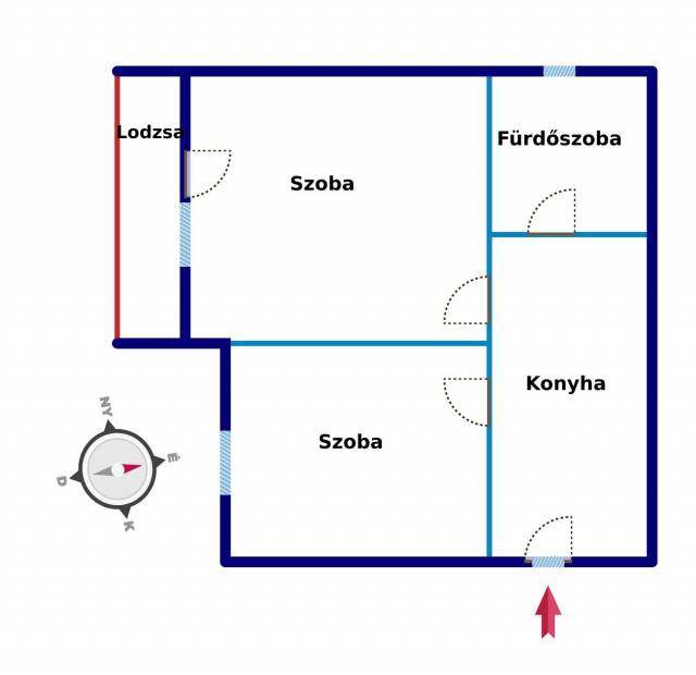 Eladó 32 m2-es téglalakás Hajdúszoboszló - Hajdúszoboszló - Tégla lakás 7