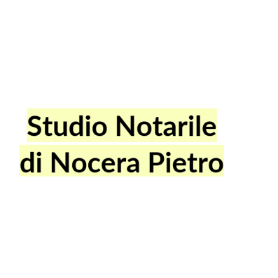 Studio Notarile di Nocera Pietro +390815097889