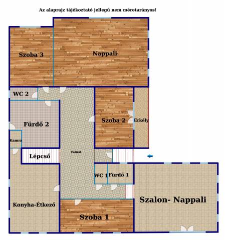 Eladó 313 m2-es családi ház Budapest XVI. kerület, Csinszka utca - Budapest XVI. kerület, Csinszka utca - Családi ház 1