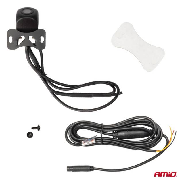 AMIO Autós Vezeték nélküli tolatókamera WIFI HD-410 12V 720p PRÉMIUM - Seregélyes - Autóalkatrész 1