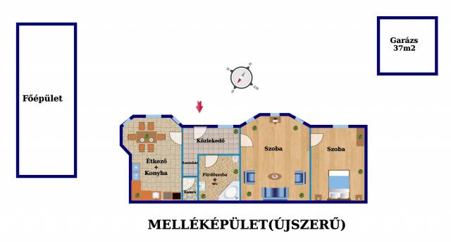 Eladó 150 m2-es családi ház Szeged, Kismartoni utca - Szeged, Kismartoni utca - Eladó ház, Lakás 1