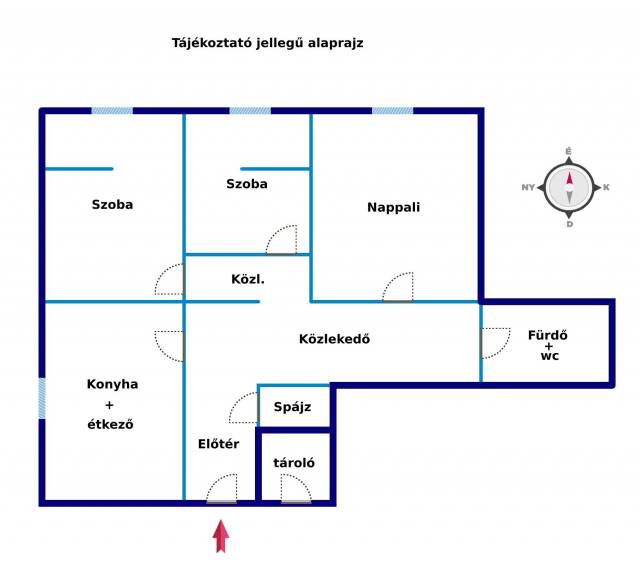 Eladó 80 m2-es téglalakás Debrecen - Debrecen - Tégla lakás 14