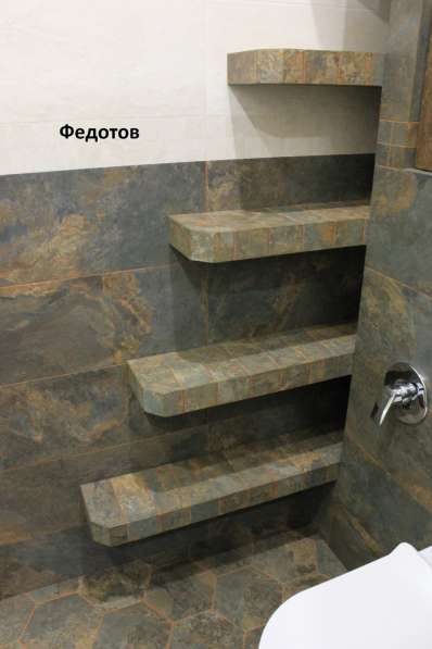 Ванные комнаты под ключ - плиточные работы в Омске фото 9