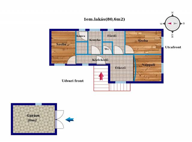 Eladó 81 m2-es téglalakás Kistarcsa - Kistarcsa - Tégla lakás 11