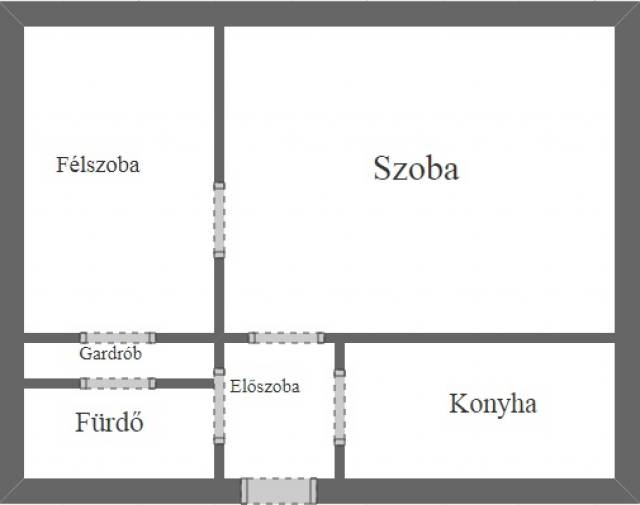 Eladó 2 szobás, felújítandó panellakás a XXI. kerület szívében! - Budapest XXI. kerület, Árpád utca - Budapest XXI. kerület, Árpád utca - Eladó ház, Lakás 5