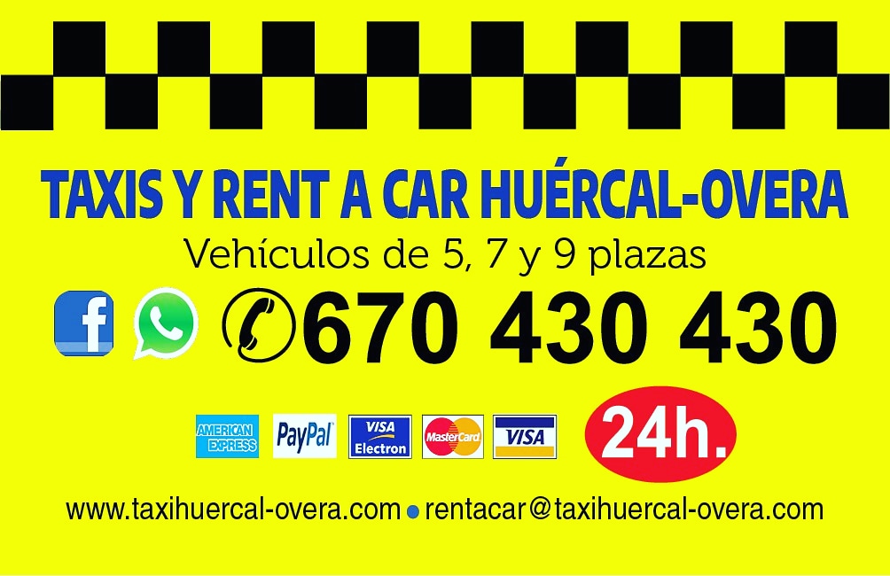 Taxi Hu\u00E9rcal-Overa 24 H 670430430
