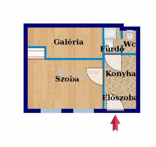 Eladó 22 nm-es tégla lakás Budapest IV. kerület Csokonai utca - Budapest IV. kerület, Csokonai utca - Eladó ház, Lakás 3