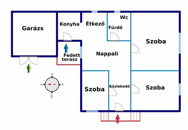 Eladó 79 m2-es családi ház Kemecse - Kemecse - Családi ház 17