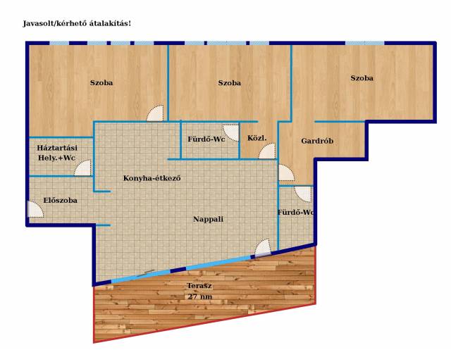 Eladó 125 m2-es téglalakás Pécs - Pécs - Tégla lakás 2