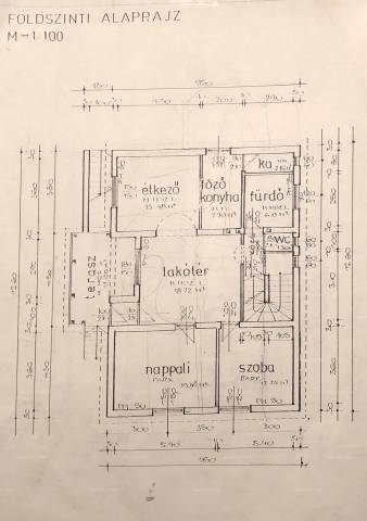 Eladó Miskolctól 11 km-re ONGÁN, egy 115 + 104 m²-es, 2 + 4 szobás, nappalis FELÚJÍTANDÓ CSALÁDI HÁZ - Onga - Családi ház 5