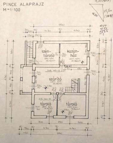 Eladó Miskolctól 11 km-re ONGÁN, egy 115 + 104 m²-es, 2 + 4 szobás, nappalis FELÚJÍTANDÓ CSALÁDI HÁZ - Onga - Családi ház 7