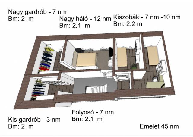 Eladó 93 m2-es téglalakás Budapest VIII. kerület - Budapest VIII. kerület - Eladó ház, Lakás 11