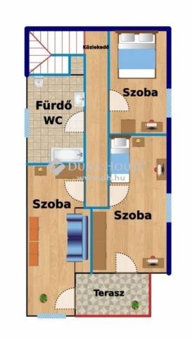 Felújított, 2 szint, gázcirkó, padlófűtés, napelem, klíma, iker ház, Gödöllő - Gödöllő - Ikerház 0