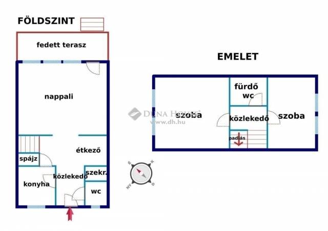 Kecskemét VACSIKÖZBEN SZIGETELT SORHÁZ GARÁZZSAL ELADÓ - Kecskemét, Vacsiköz - Családi ház 1