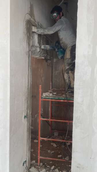 Алмазная резка бетона, Демонтаж, Вывоз мусора в Краснодаре фото 9