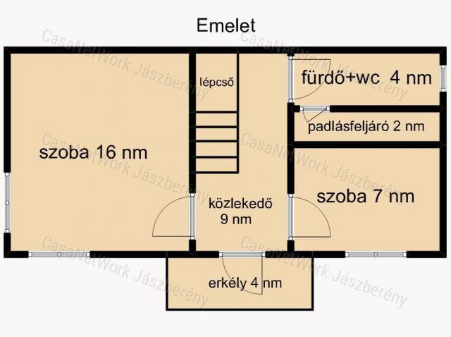 Jászapátin eladó egy 142 nm-es 4 szobás családi ház - Jászapáti - Családi ház 28