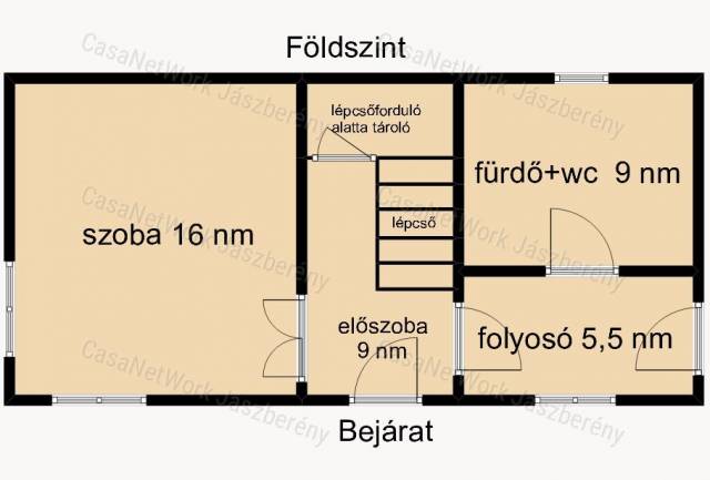 Jászapátin eladó egy 142 nm-es 4 szobás családi ház - Jászapáti - Családi ház 27