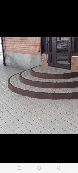 Укладка тротуарной плитки брусчатки в Борисоглебске фото 7