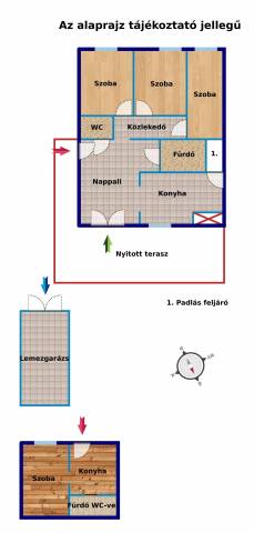 Eladó 94 m2-es házrész Budapest XVIII. kerület - Budapest XVIII. kerület - Házrész 9