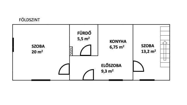 Diófasor utcában 55 négyzetméteres családi ház tetőtér beépítési lehetőséggel eladó! - Diósd - Eladó ház, Lakás 0