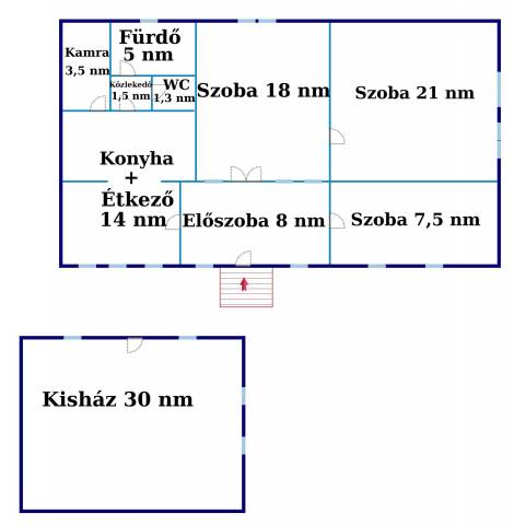 Eladó 87 m2-es családi ház Gödöllő - Gödöllő - Családi ház 1