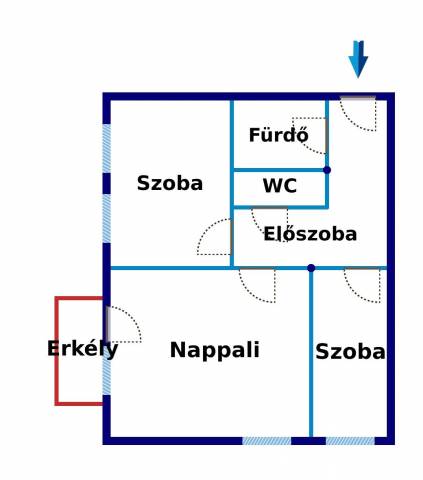 Eladó 59 m2-es téglalakás Budapest XVIII. kerület - Budapest XVIII. kerület - Tégla lakás 7