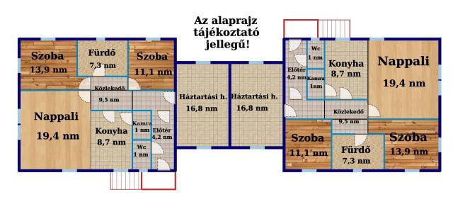 Eladó 424 m2-es családi ház Budapest XVIII. kerület - Budapest XVIII. kerület - Családi ház 24