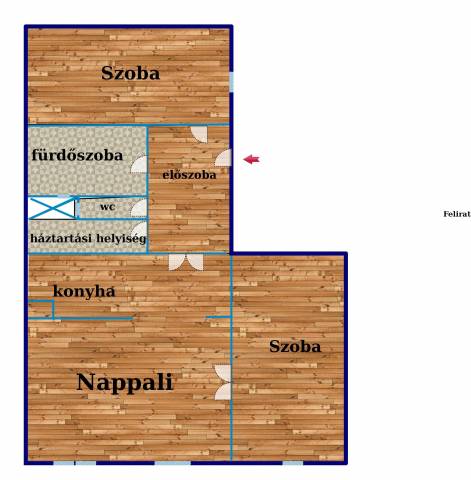 Eladó 101 m2-es téglalakás Budapest VII. kerület, Dob utca - Budapest VII. kerület, Dob utca - Tégla lakás 12