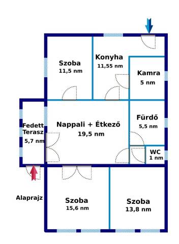 Eladó 82 m2-es családi ház Mezőberény, József Attila utca - Mezőberény, József Attila utca - Családi ház 17