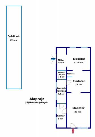 Eladó 90 m2-es üzlethelyiség Orosháza, Móricz Zsigmond utca - Orosháza, Móricz Zsigmond utca - Üzlethelyiség 24