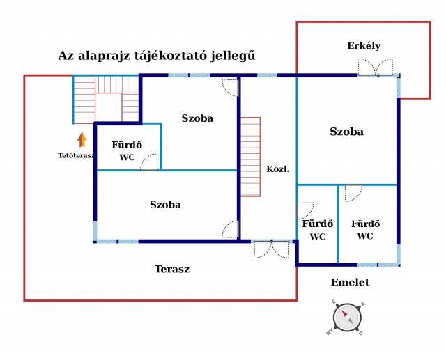 Eladó 368 m2-es családi ház Szentendre, Cseresznyés út - Szentendre, Cseresznyés út - Családi ház 8