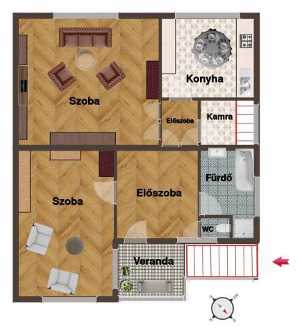 Eladó 80 m2-es családi ház Győr - Győr - Családi ház 21