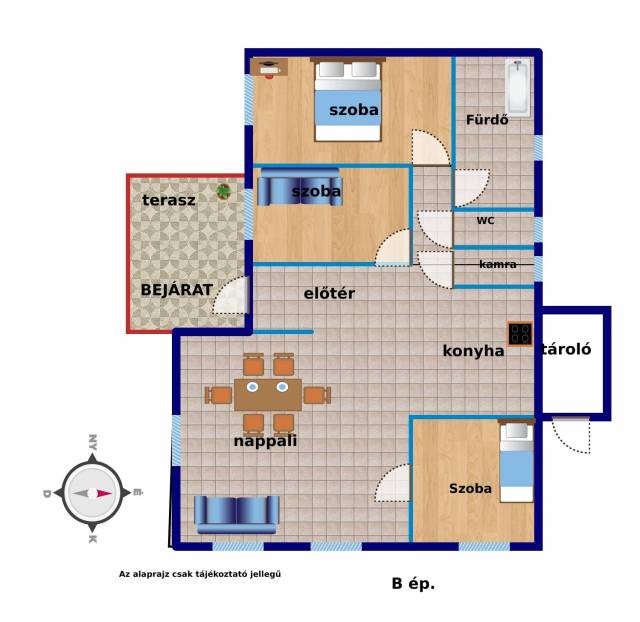 Eladó 82 m2-es ikerház Kiskunlacháza - Kiskunlacháza - Ikerház 2