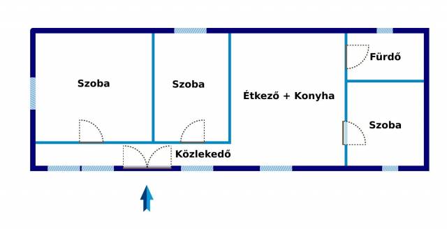 Eladó 79 m2-es családi ház Bácsbokod - Bácsbokod - Családi ház 14