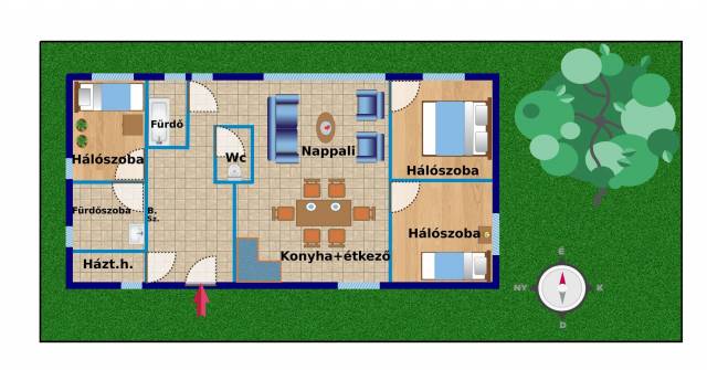 Eladó 90 m2-es családi ház Zalaegerszeg, Bükkfa utca - Zalaegerszeg, Bükkfa utca - Családi ház 0