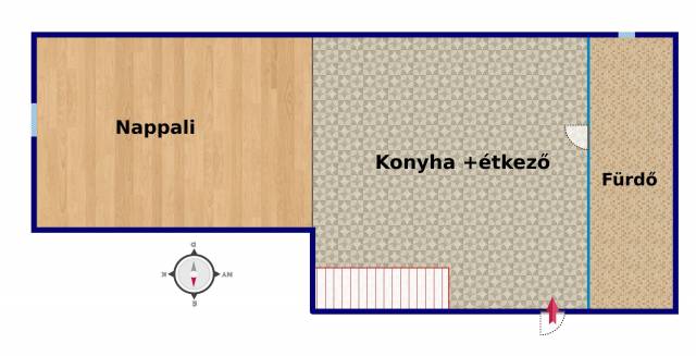 Eladó 25 m2-es házrész Vecsés, Virág utca - Vecsés, Virág utca - Házrész 4