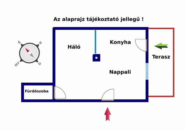 Eladó 36 m2-es téglalakás Budapest II. kerület, Bajvívó utca - Budapest II. kerület, Bajvívó utca - Tégla lakás 8